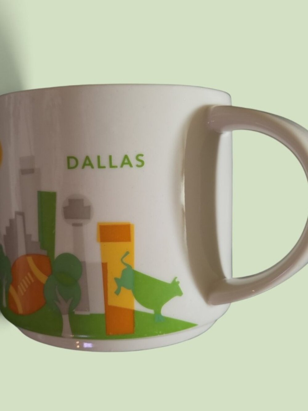 Starbucks Dallas You Are Here Series 14oz Mug 2013